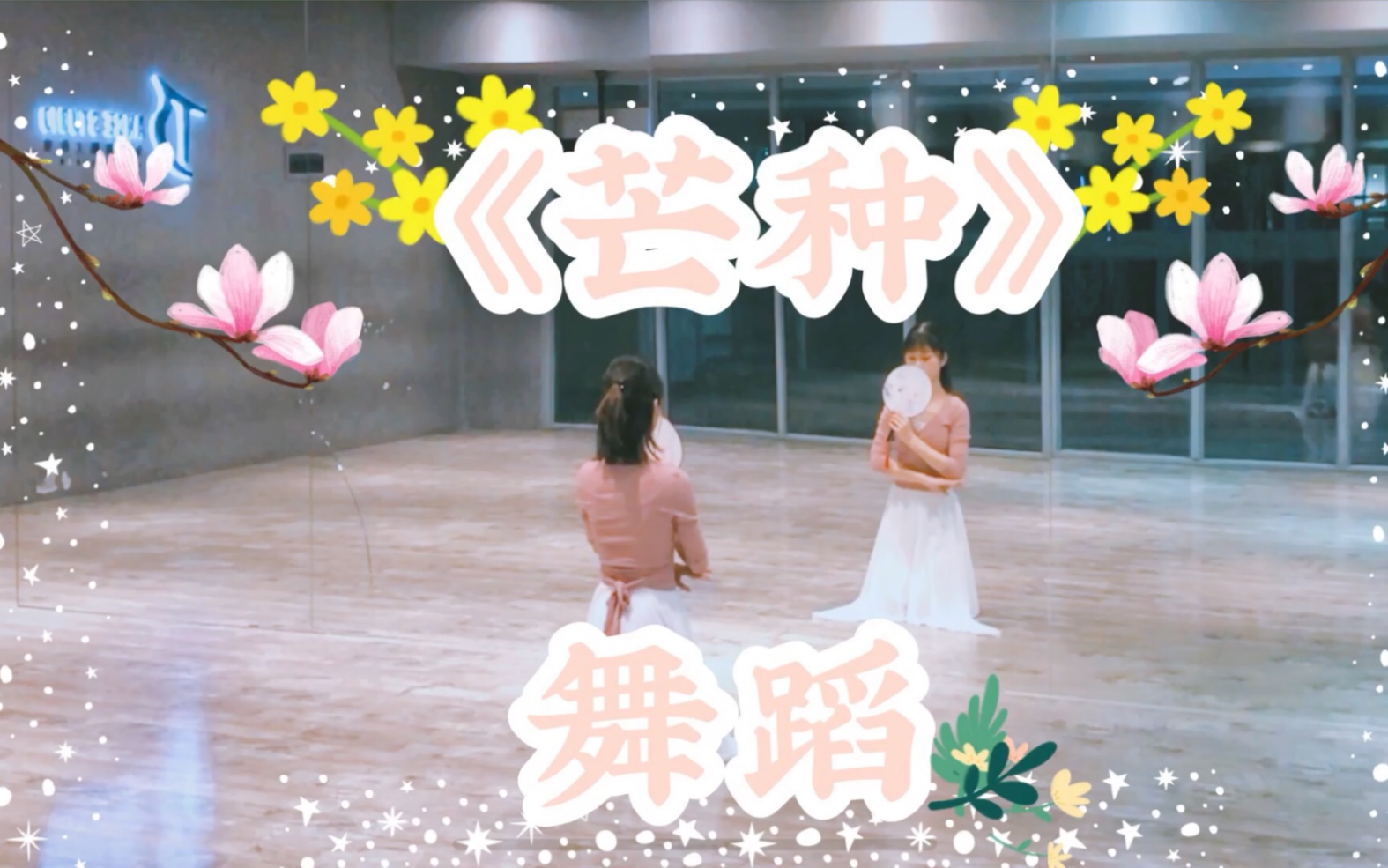 【盖盖】中国风扇子舞《芒种》预告 编舞老师白小白