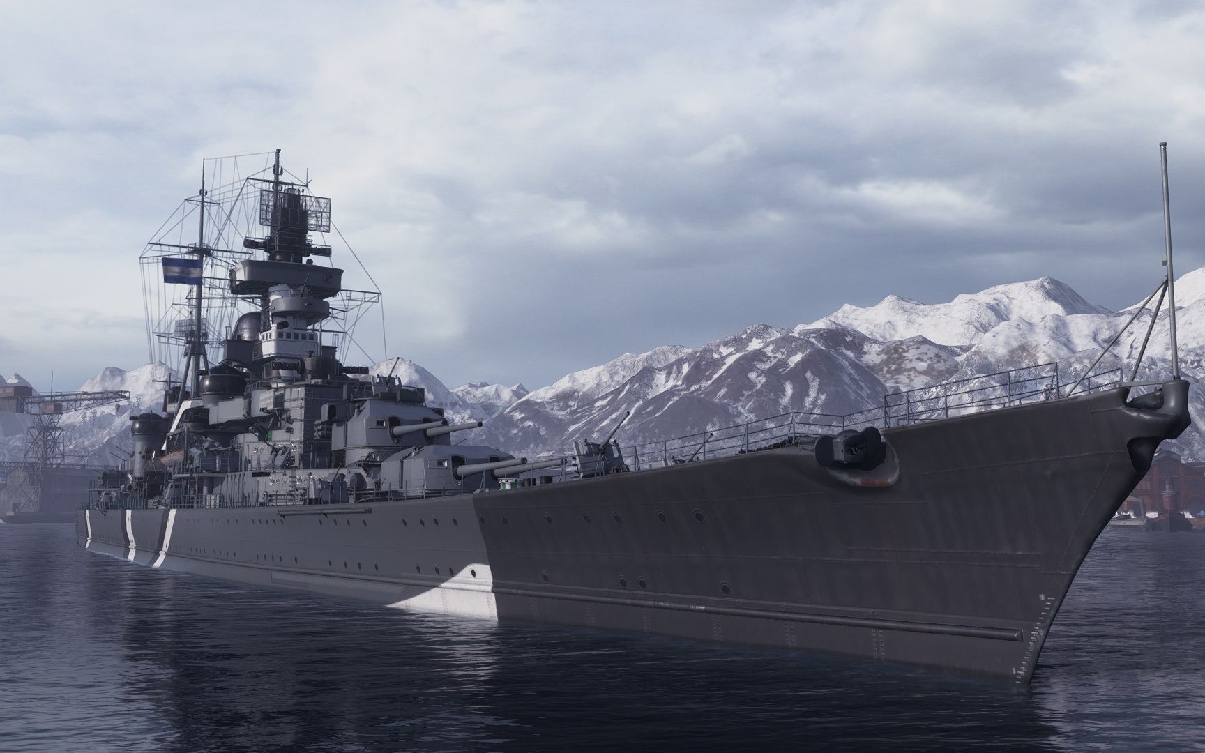 【休闲益智小游戏战舰世界】欧根亲王全程ap拿下海怪