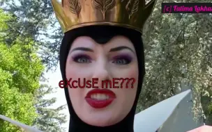 Download Video: 【中字】是恶毒皇后本人了！ The Evil Queen of Disneyland being herself for 4 minutes straight