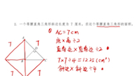 五年级奥数 震惊!只知道斜边长度,怎么求三角形面积?哔哩哔哩bilibili