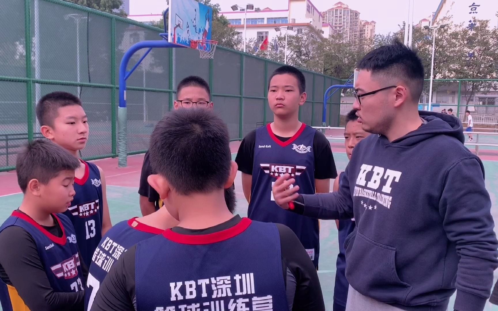 kbt深圳篮球训练营与强国体育2020交流赛