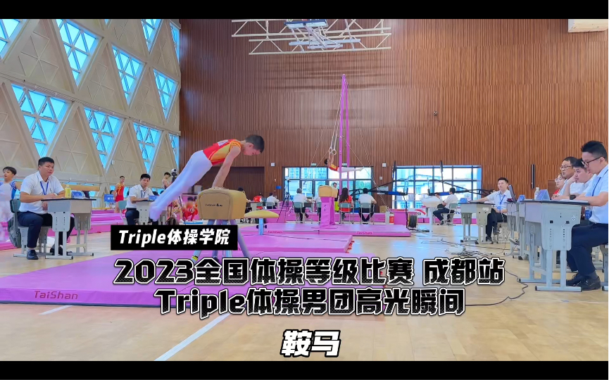 Triple体操 | 男子体操高光时刻2023全国体操等级比赛(67级)Triple男团闪亮登场#体操 #竞技体操 #全国体操等级比赛 #男子体操哔哩哔哩bilibili