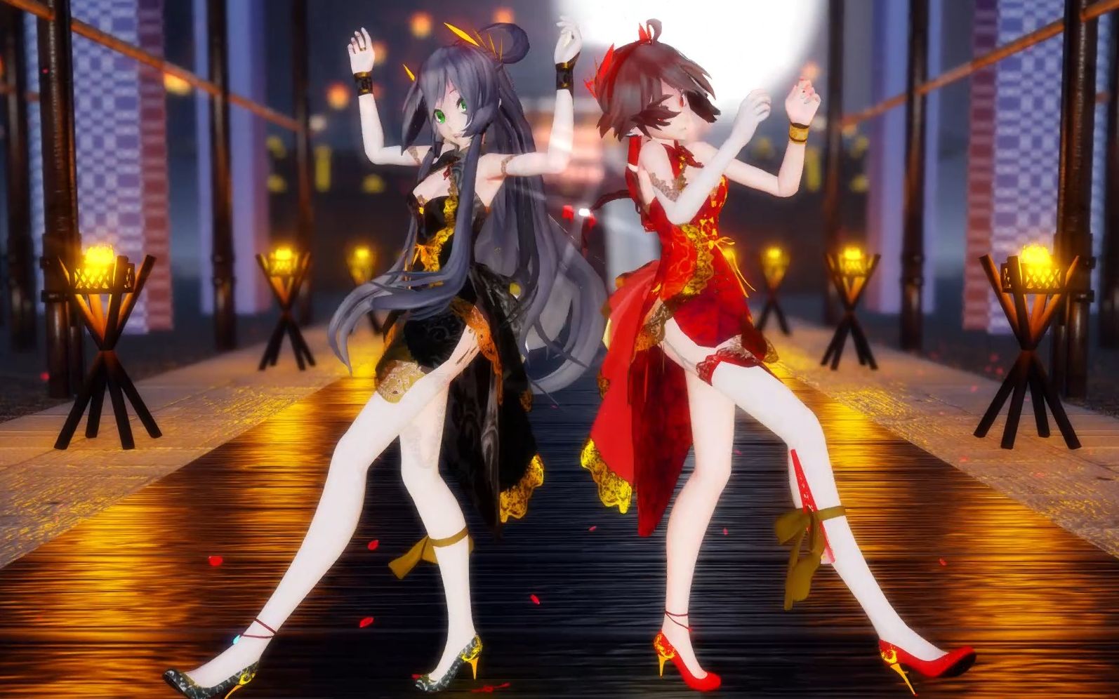 【南北组mmd】 青鸾式旗袍 洛天依30乐正绫