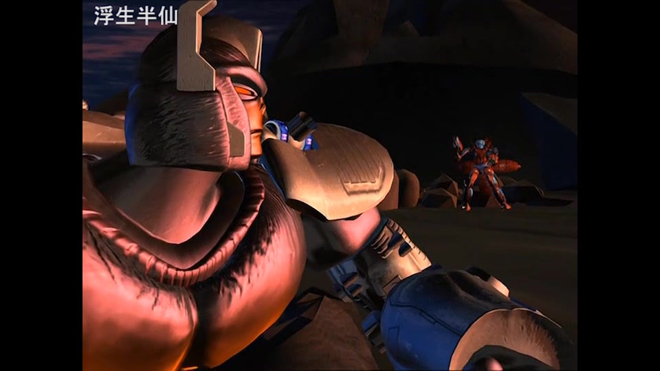 超能勇士猩猩队长归来2变蓝猩猩你觉得帅还是丑