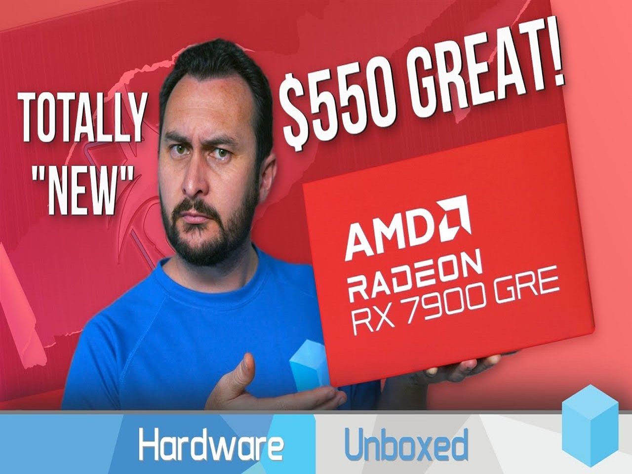 "全新推出" 550美元定价的RDNA 3显卡, AMD Radeon RX 7900 GRE评测【Hardware Unboxed】哔哩哔哩bilibili