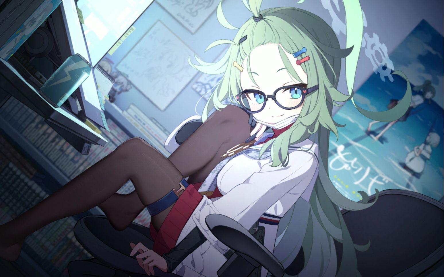 【碧蓝档案】[回忆大厅] 姬木梅露 live2d 动态壁纸 (4k&60fps)