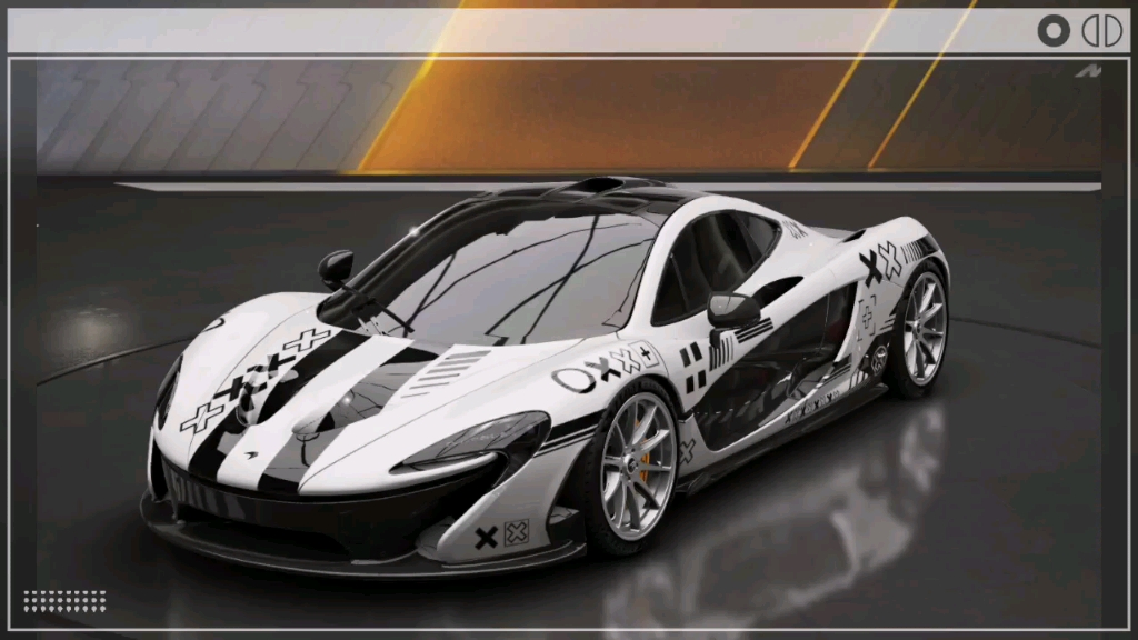 迈凯伦 p15255 15印花集涂装(纯金币)