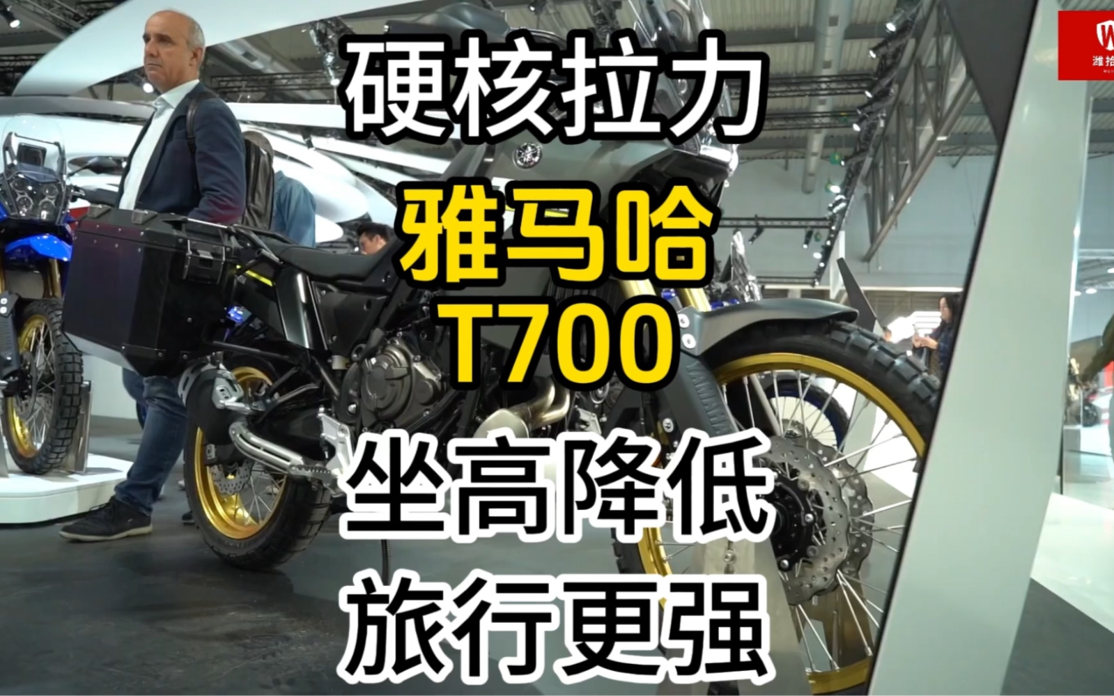 硬核拉力雅馬哈t700探險版!坐高更低!旅行屬性更強!