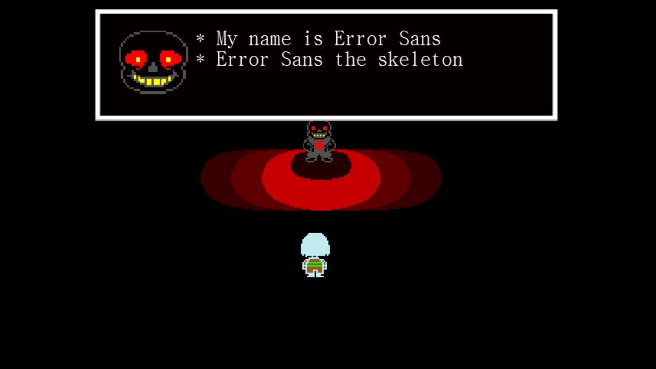 errortale【错误之下】试玩,[做这个au的一定是个天