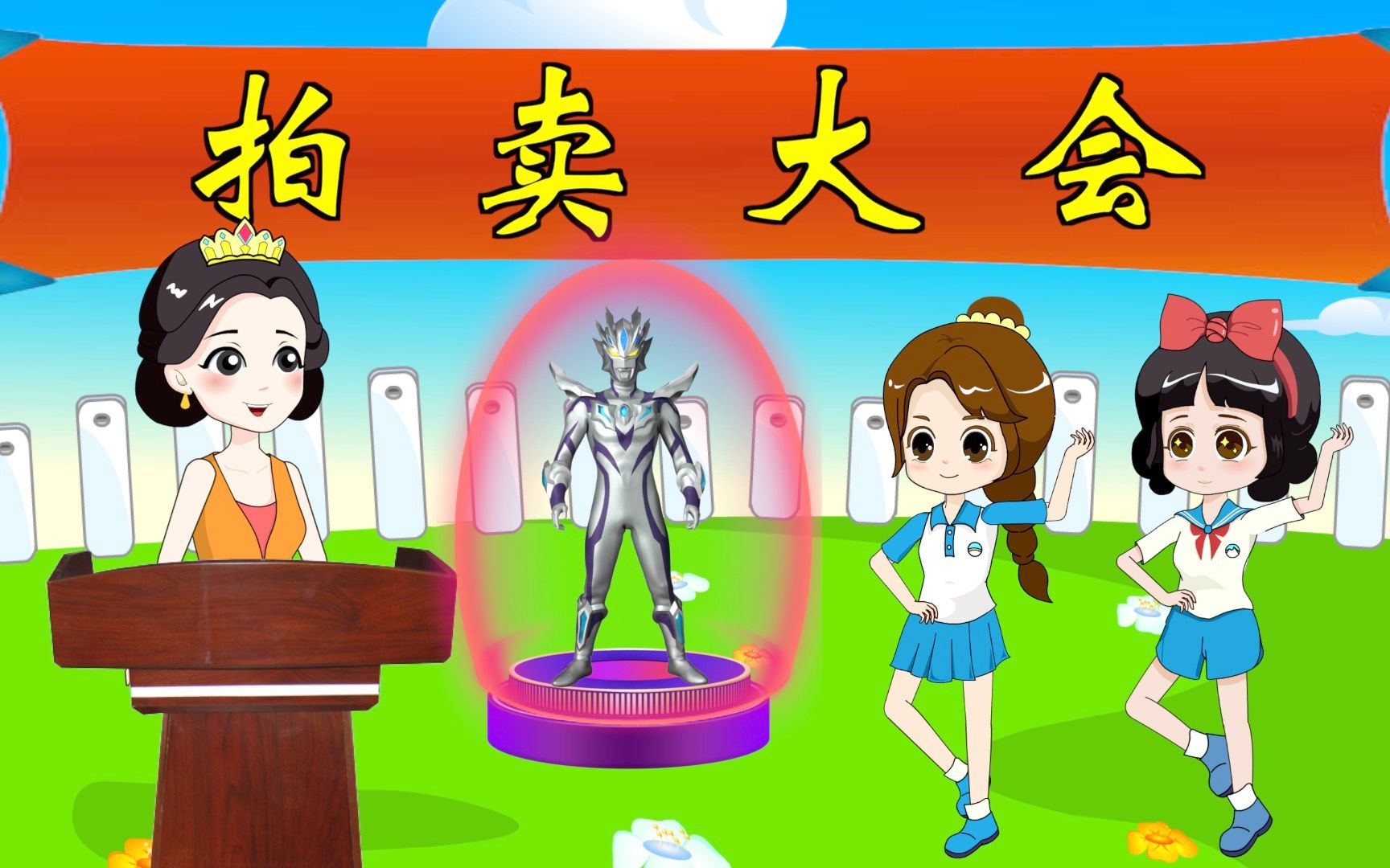 大宝在拍卖会拍那么多东西付不起钱