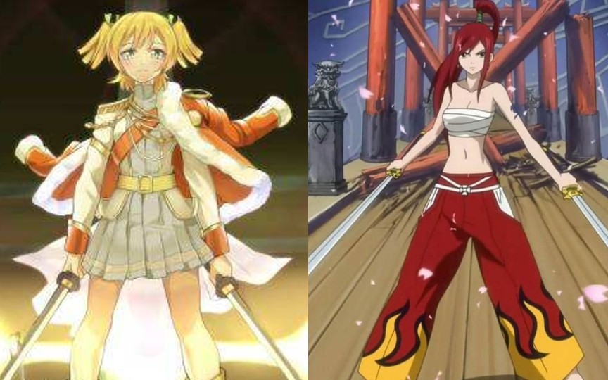 动漫十大双刀(流)女角色