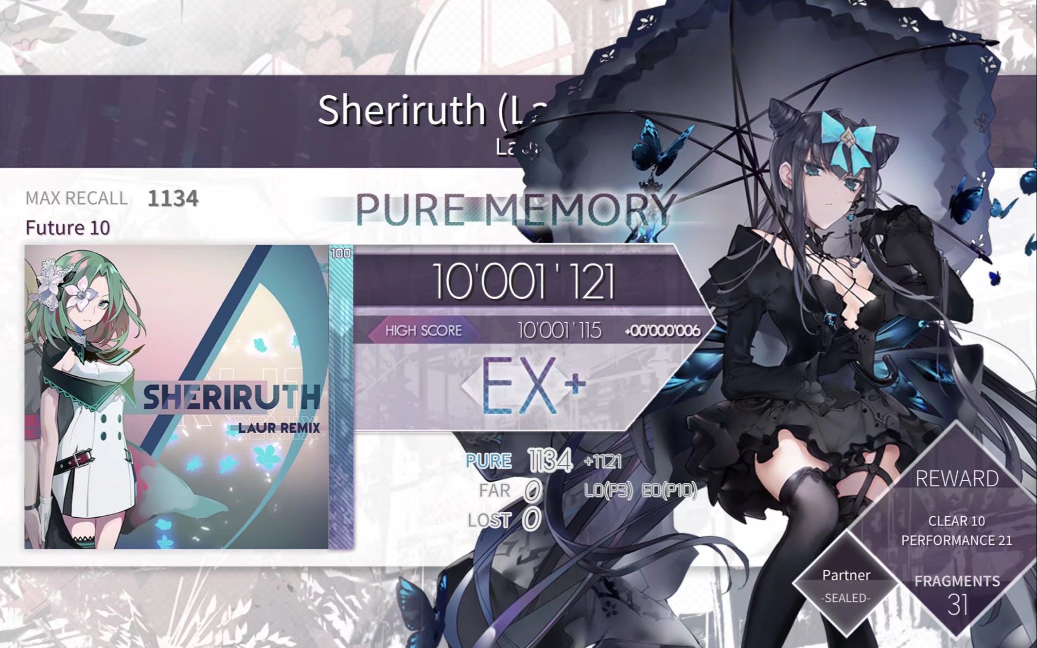 【Arcaea】Sheriruth(Laur Remix) Future10 Pure Memory Max-13_哔哩哔哩bilibili ...
