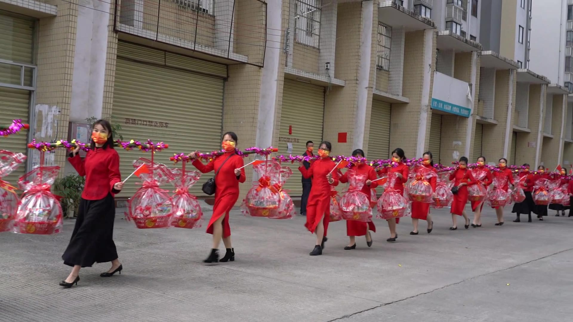 [图]外嫁女贺怀集旦家坪朱氏祖堂落成庆典2022年12月15日