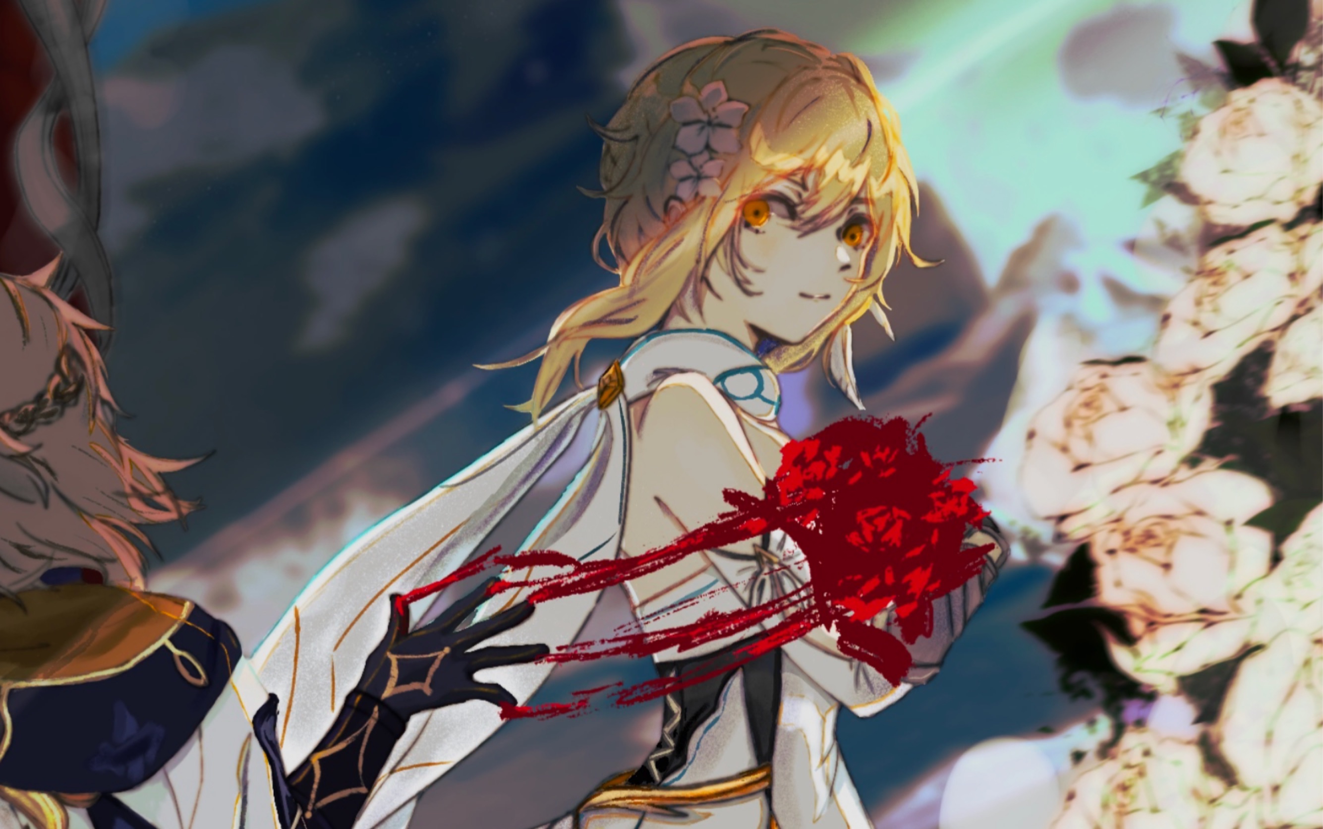 【ipad绘画】贝荧 赤诚_哔哩哔哩_bilibili