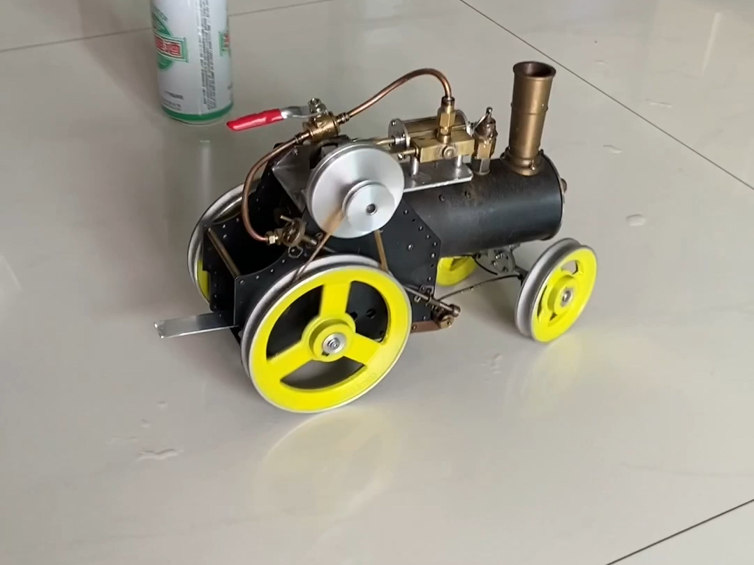 新人露露脸,晒晒俺手撸的三台蒸汽拖拉机,欢迎指教!