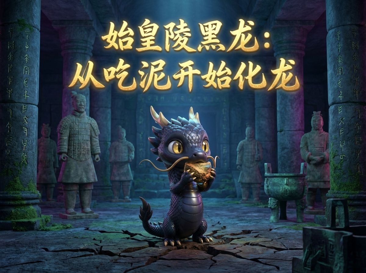 始皇陵黑龙：从吃泥开始化龙 1集