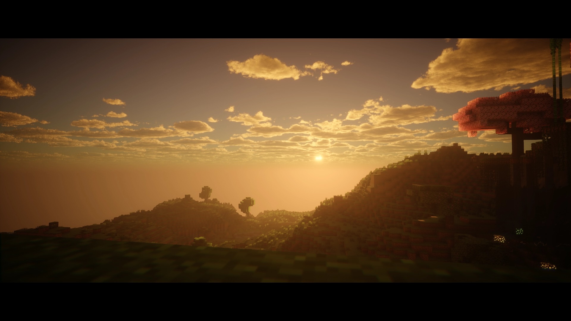 我的世界第一次打光影,真是意想不到