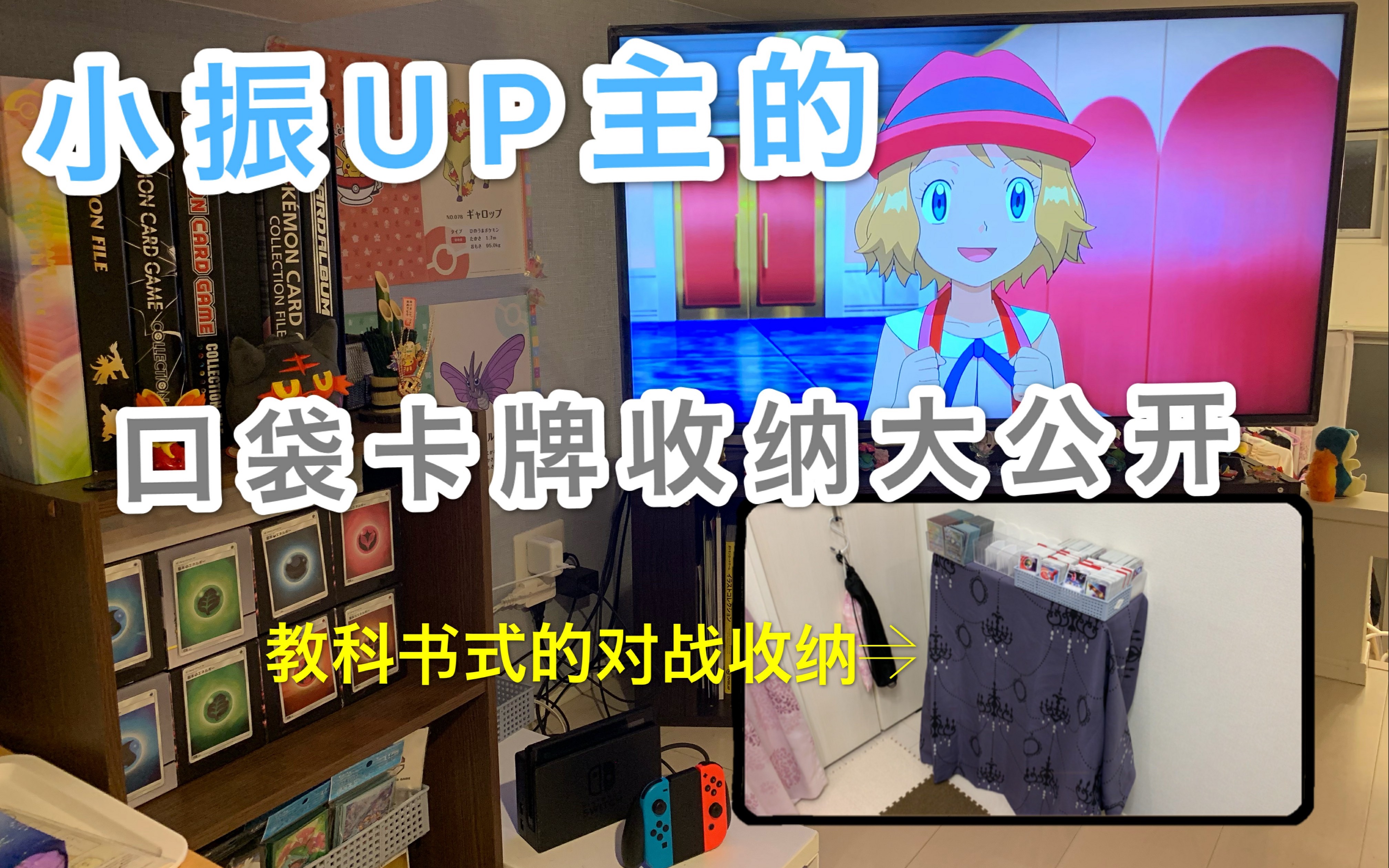 [图]【片尾抽奖】【PTCG小振】首次公开！小振UP主的口袋卡牌收纳！带你参观教科书式的对战收纳！希望能够帮到大家找到自己的收纳style！