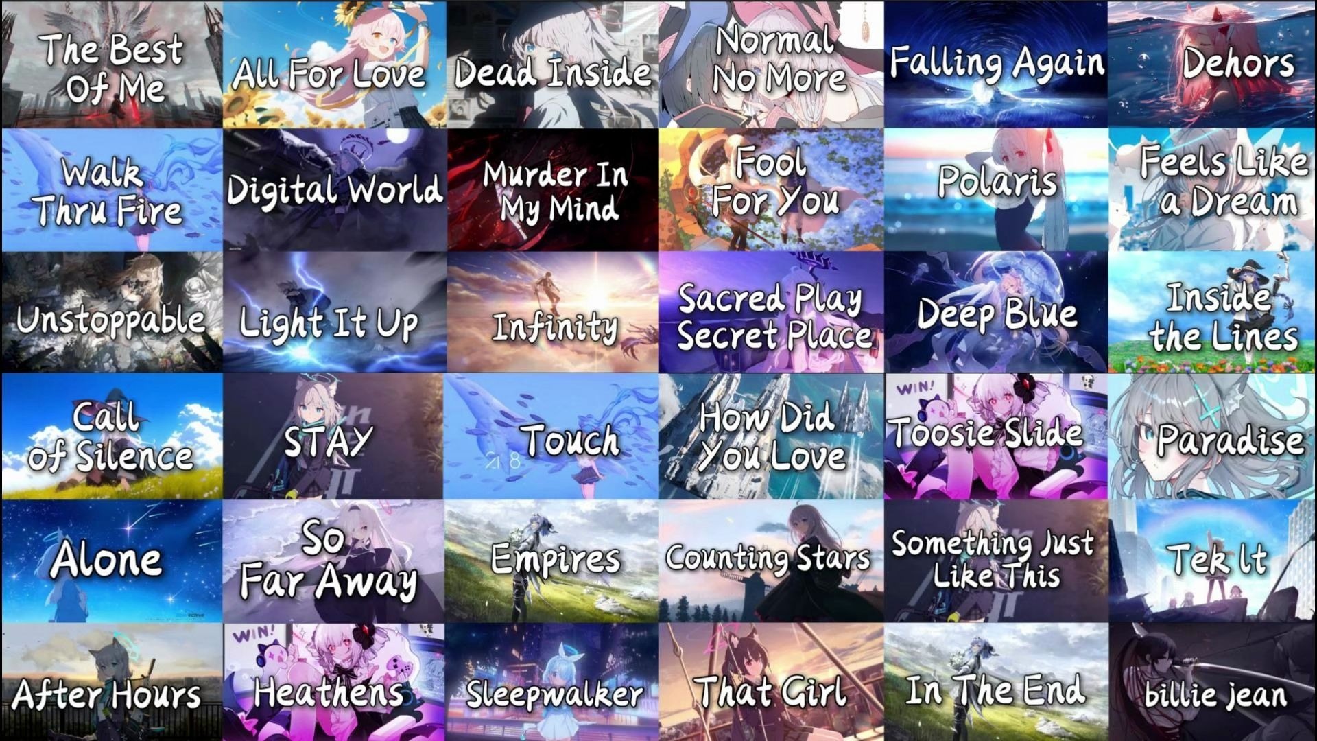 "敌虽千万人,吾往矣!"‖ 超燃歌曲合集 iv