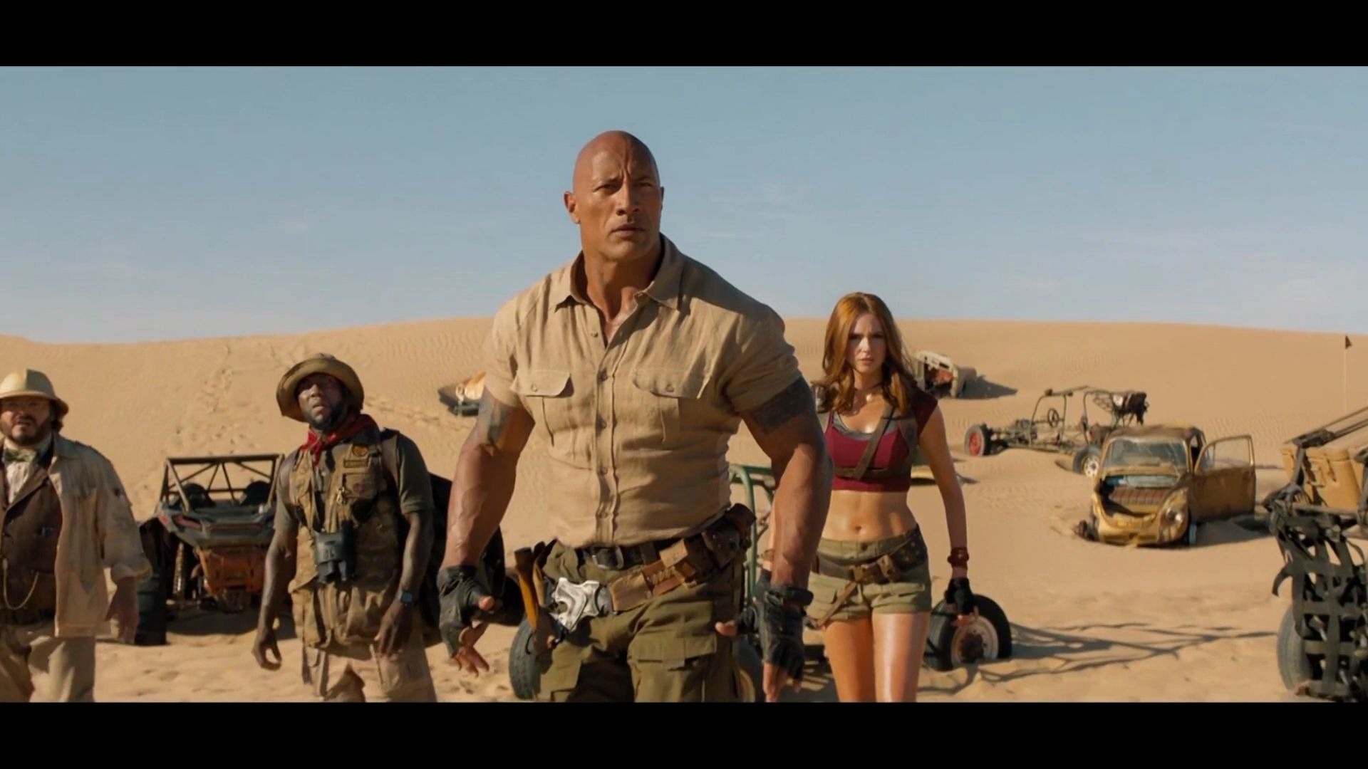 影视剪辑:巨石强森重返勇敢者的游戏