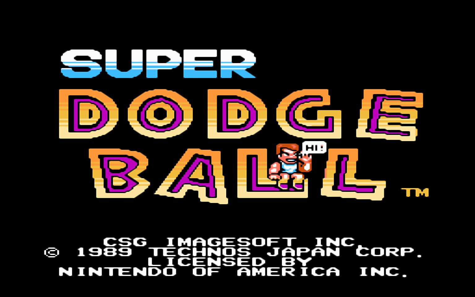 [图][TAS/FC] Super Dodge Ball