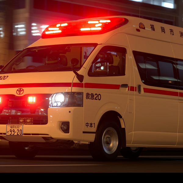GT赛车7》丰田救护车Himedic 所有警笛与车载语音【操作演示】_哔哩哔哩 