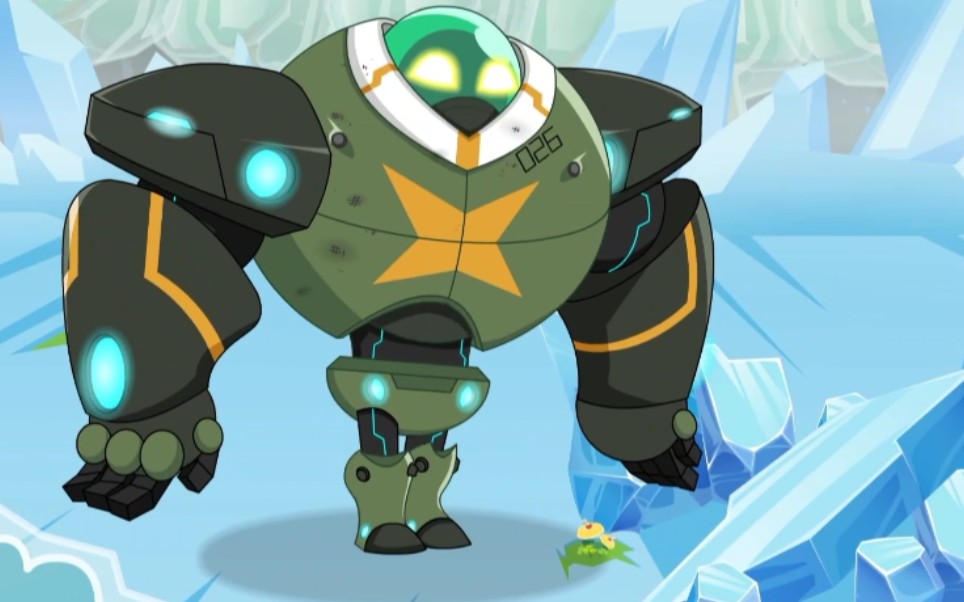 【决战次时代】可爱反派寒天,喜欢花花脾气有点暴躁的机器人