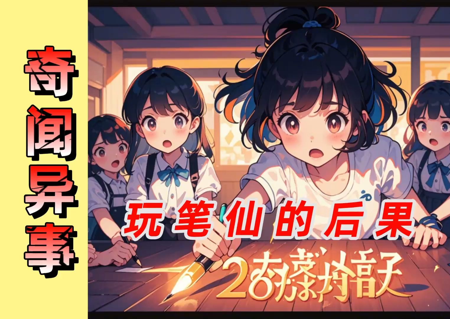 千万别对笔仙产生好奇心,不然,后果将是你无法承受的.