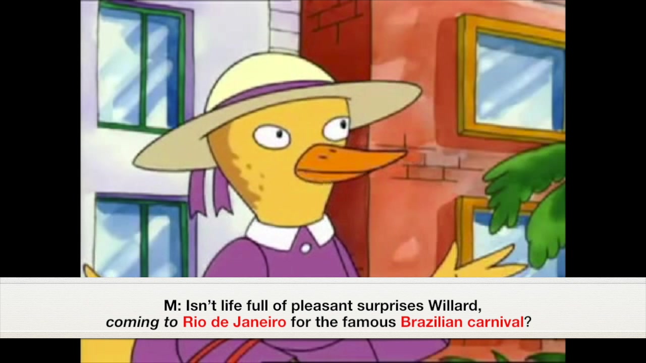 这个好棒[看鸭子侦探学英语E1-P1 词句. 来自黄