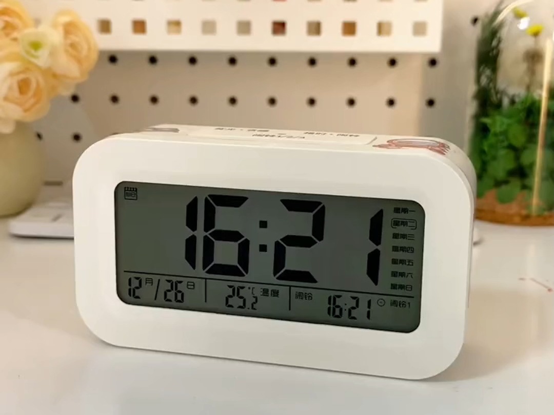 智能闹钟学生专用起床新款多功能电子时钟儿