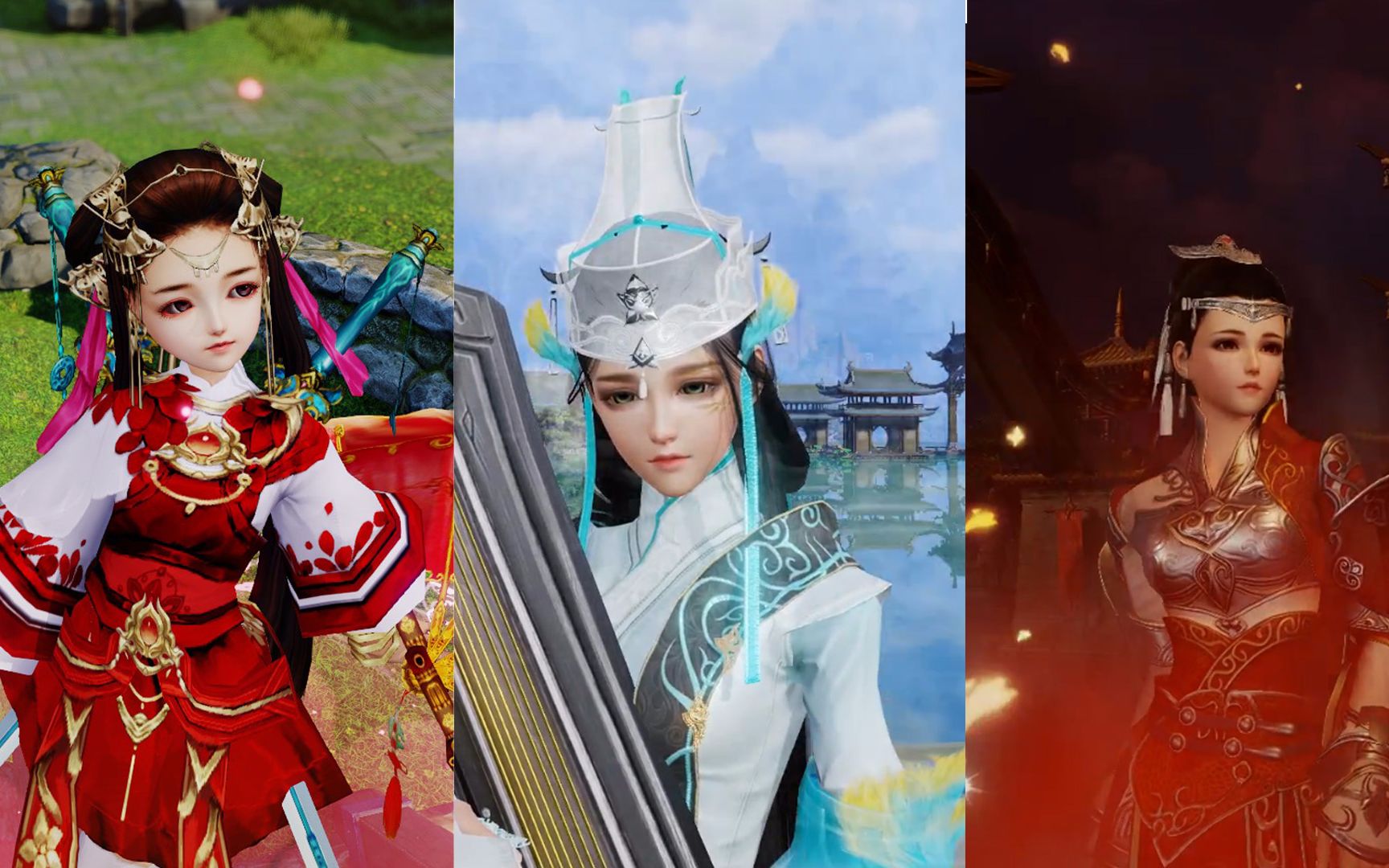 【剑三重制版】超燃的轻功混剪1_哔哩哔哩 (゜-゜)つロ 干杯~-bili