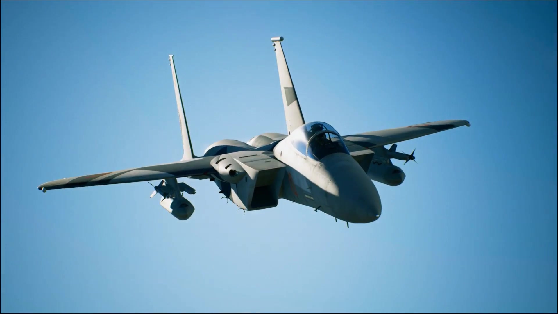 [f-15c战斗机]用游戏的方式演示f-15c战斗机精彩的超机动飞行第十四期