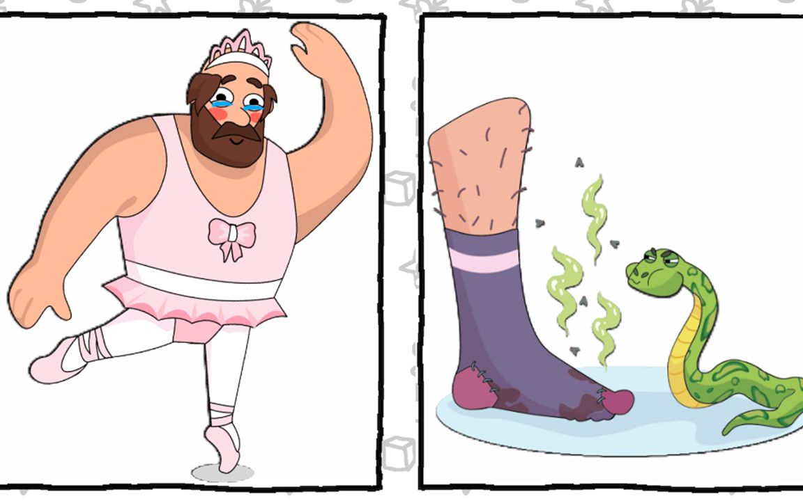 魔法橡皮擦当奇葩大叔遇上臭脚丫到底哪个更倒霉