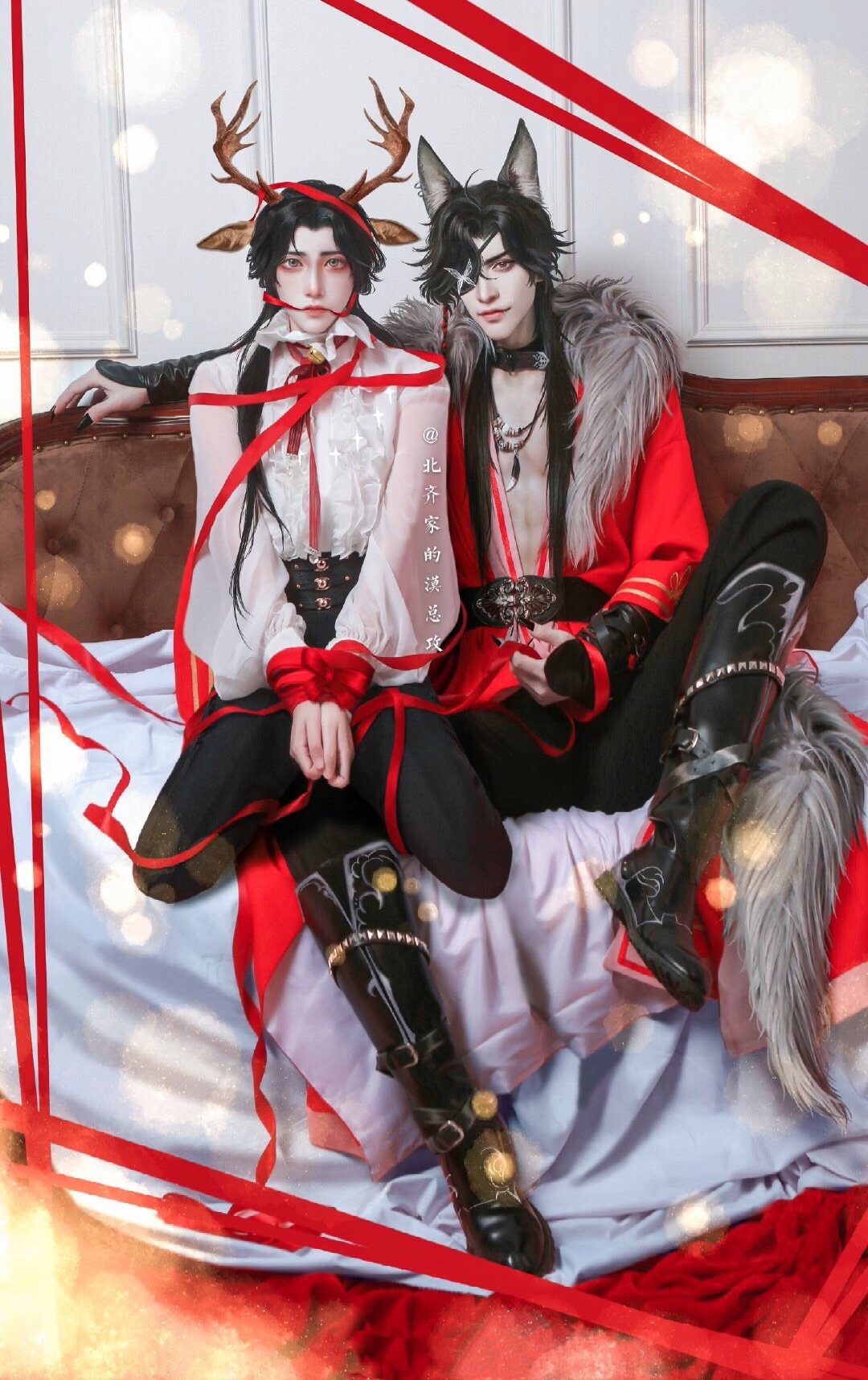 天官赐福cos可爱狼花鹿怜敢说