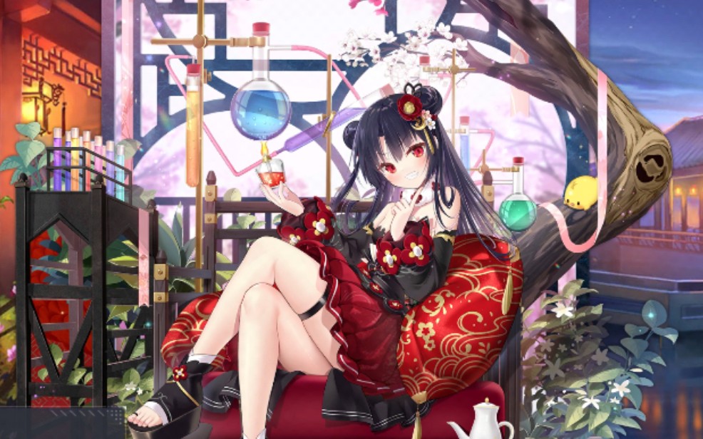 碧蓝航线整活这是一个让化学老师血压飙升的皮肤用化学生的眼光看u73