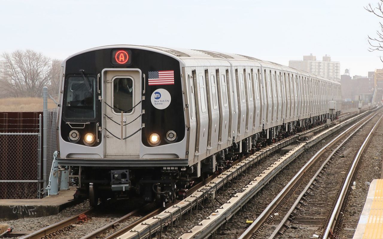 【倍速前面展望】纽约地铁a线 远洛克威-莫特大道→英伍德-207街/8