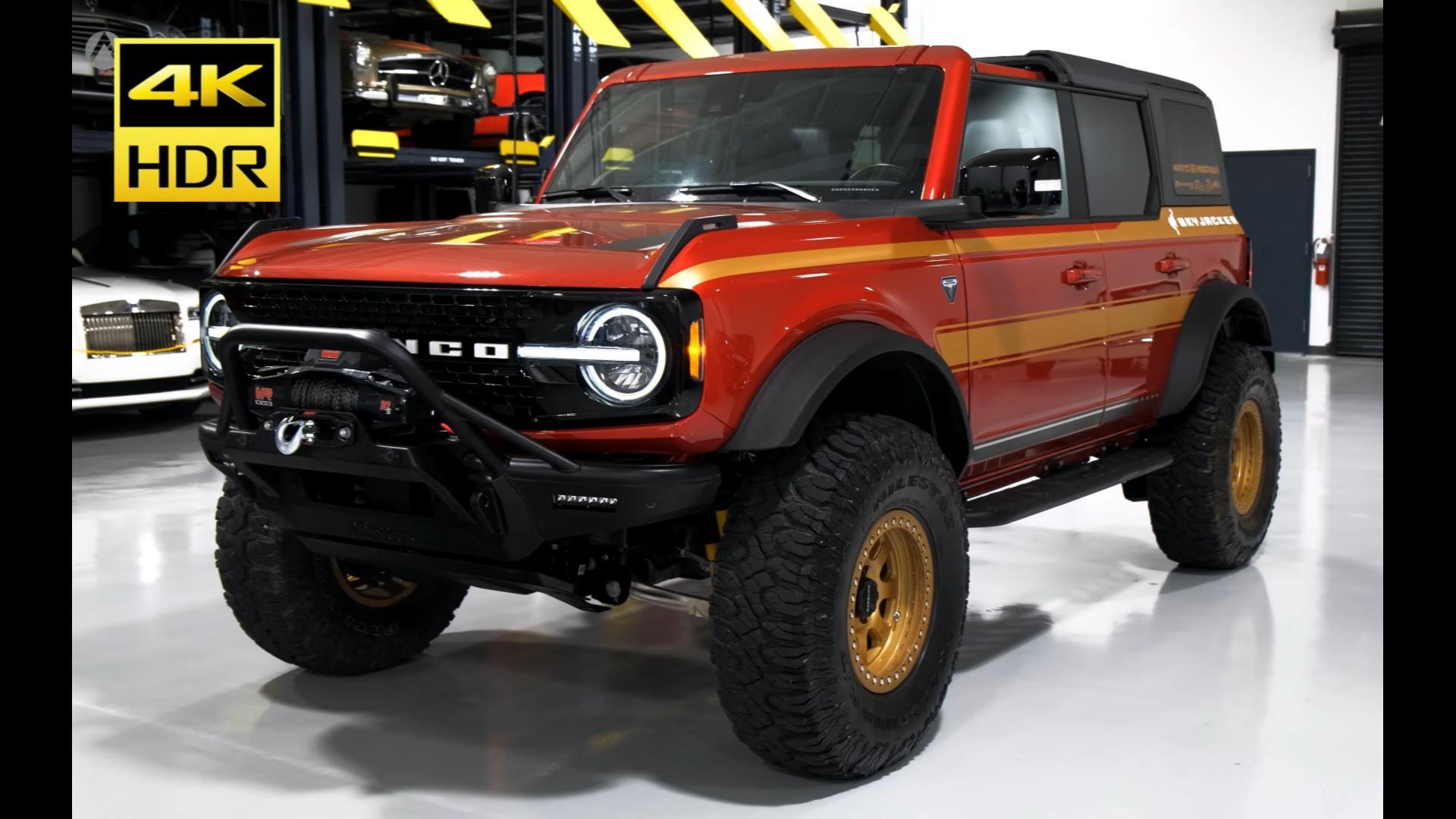 福特烈马 ford bronco 整个就一个帅字