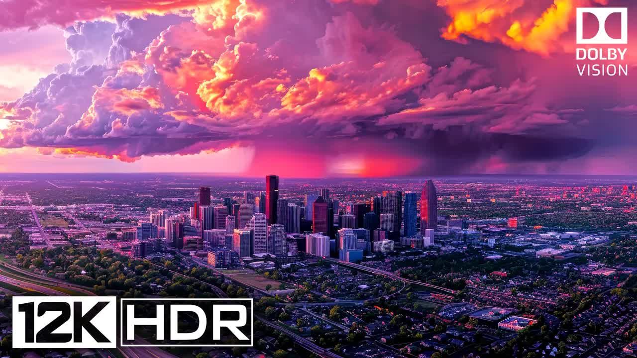 [图]令人惊叹的景观15 转4K HDR  I屏幕测试，极致画质|杜比视界|电视屏幕测试|手机屏幕测试