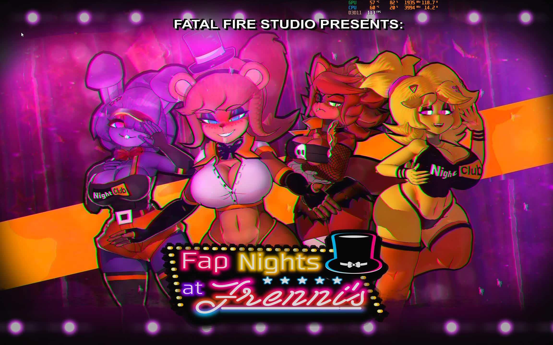 [图]【玩具熊的午夜后宫】Fap Nights At Frennis 0.1.9 Hard 任务模式