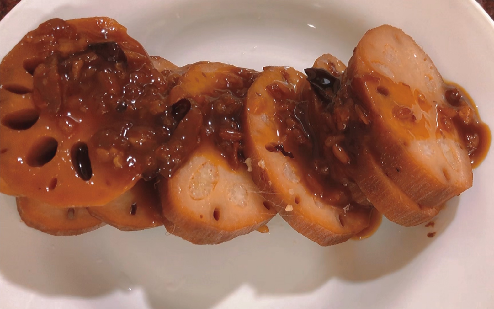 红糖蜜汁糯米莲藕