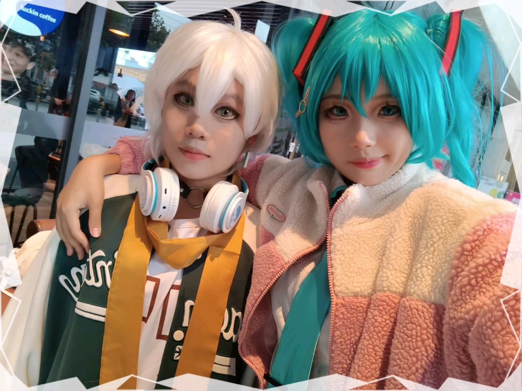 中国manta男团成员许向宁&日本歌姬初音未来许向宁:阿凌初音未来:布丁