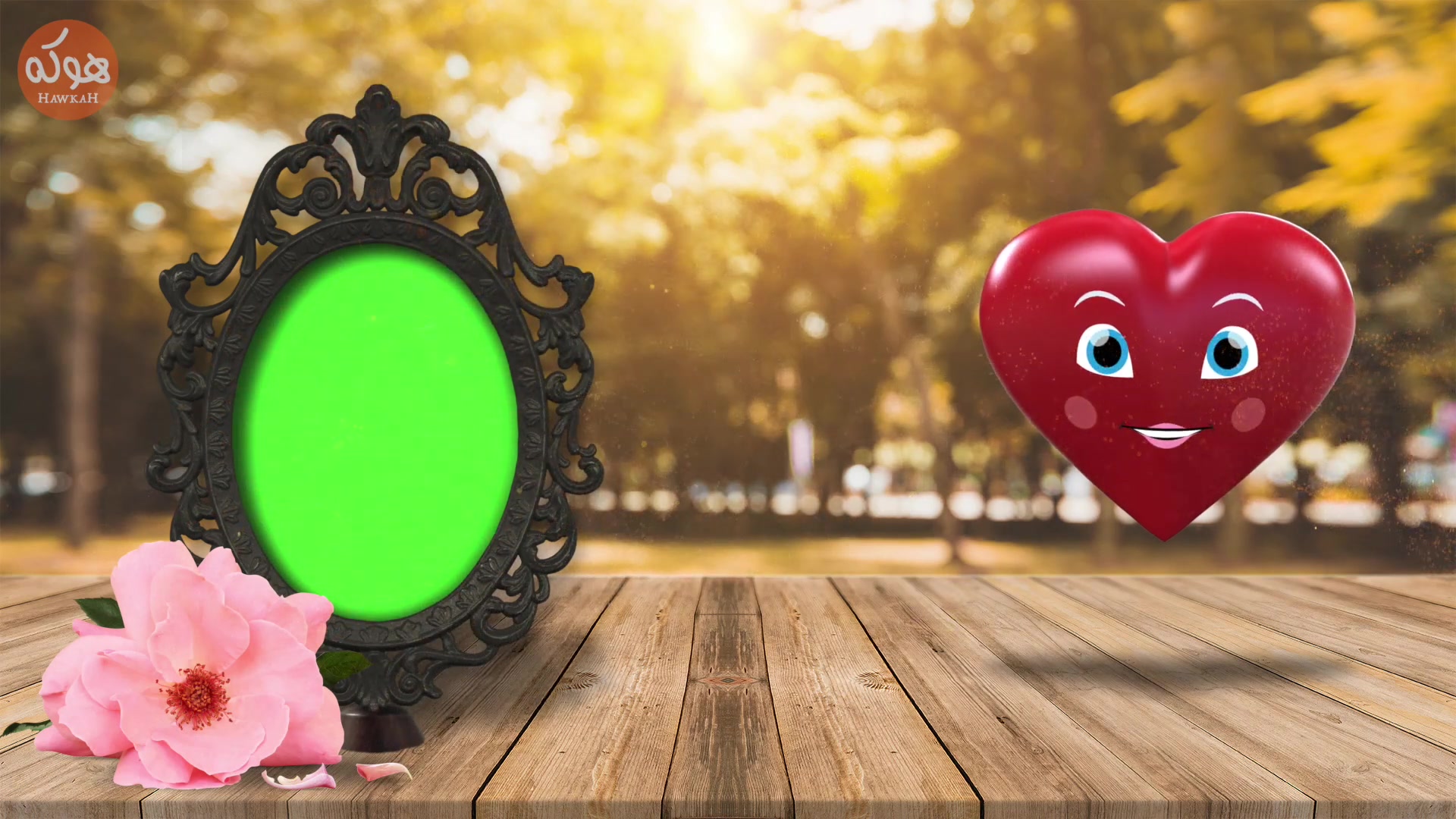 情人节valentine绿幕素材