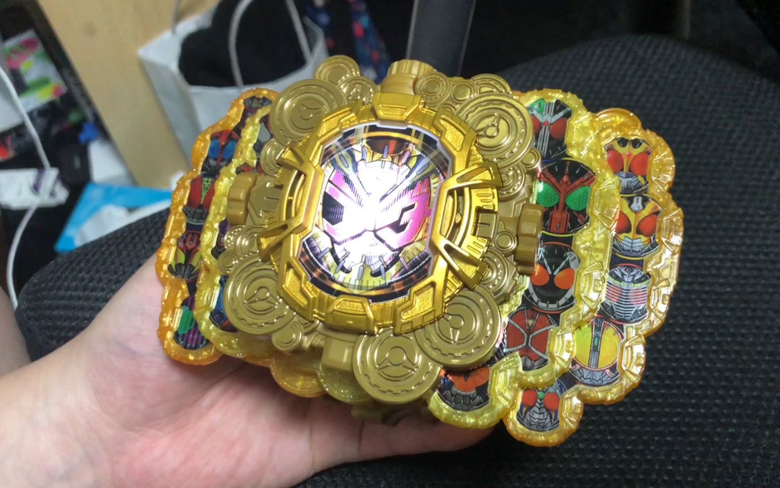 假面骑士时王 大金表试玩.