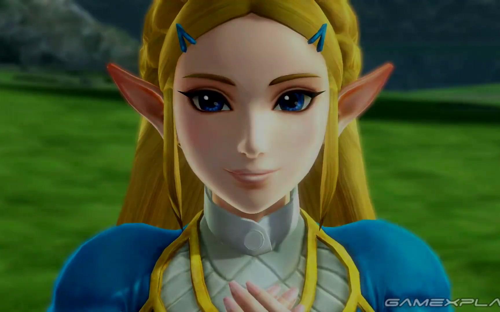 塞尔达无双决定版荒野之息林克塞尔达演示