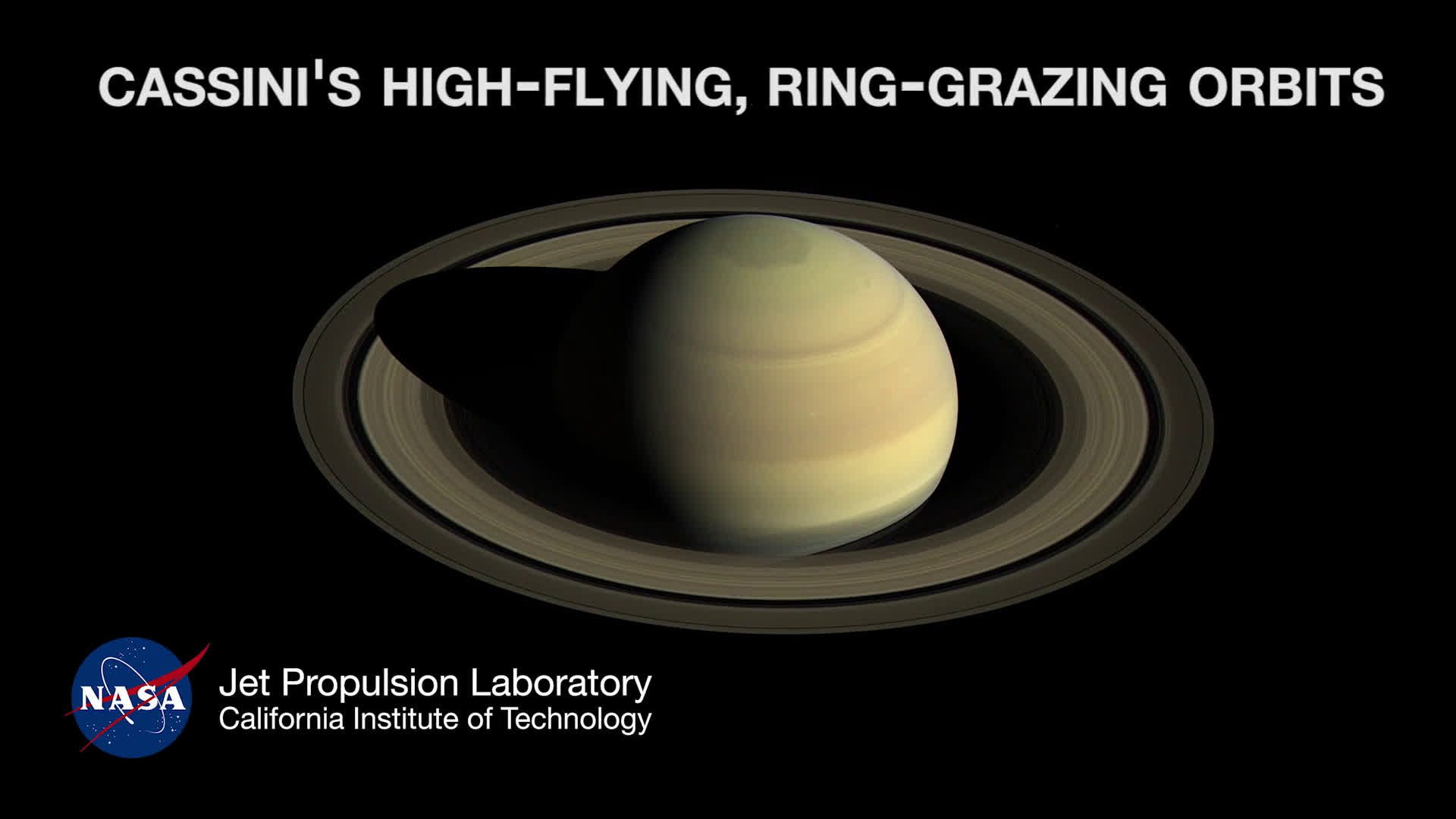 Cassini's HighFlying, RingGrazing Orbits哔哩哔哩bilibili