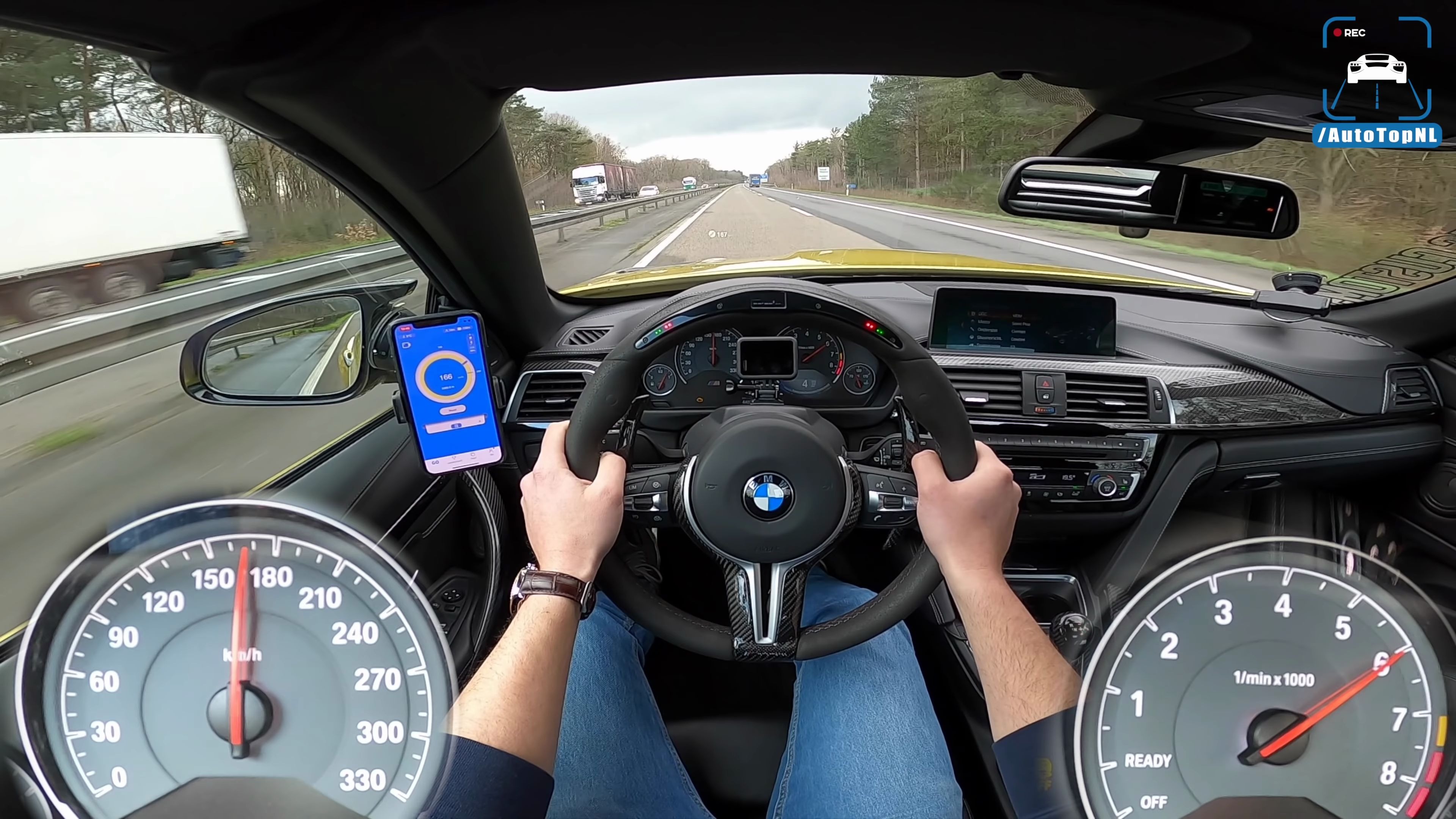 【云开车】第一视角 宝马bmw m4 天蝎akrapovic排气 m性能版led方向盘