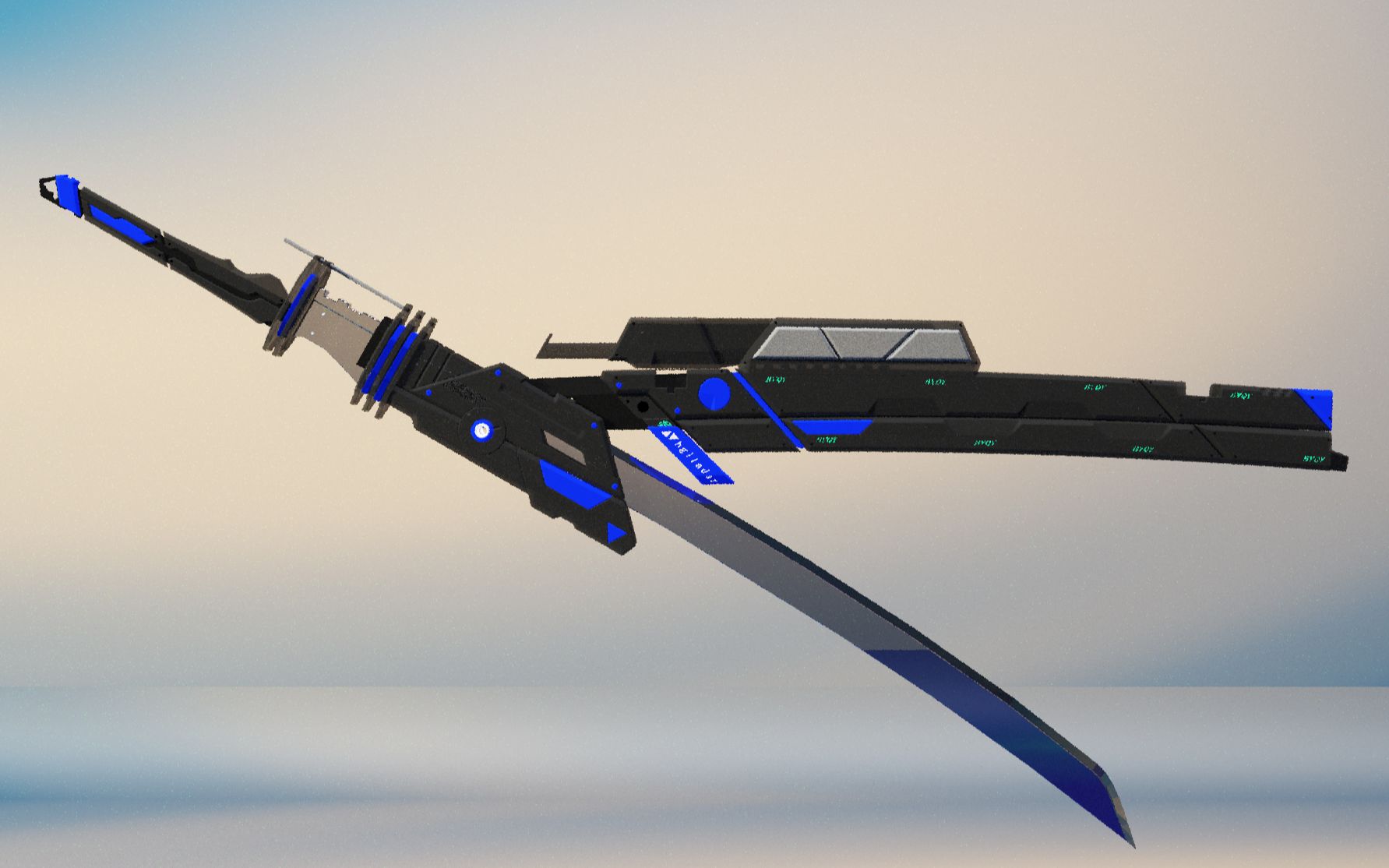 欢迎欣赏冷兵器的机械革命(个人建模)