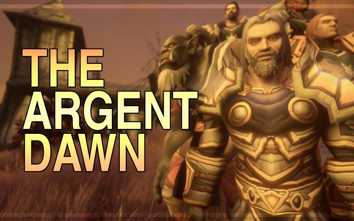 [魔兽世界机械电影]The Argent Dawn  Tirion Fordring [Kambrio制作]哔哩哔哩bilibili