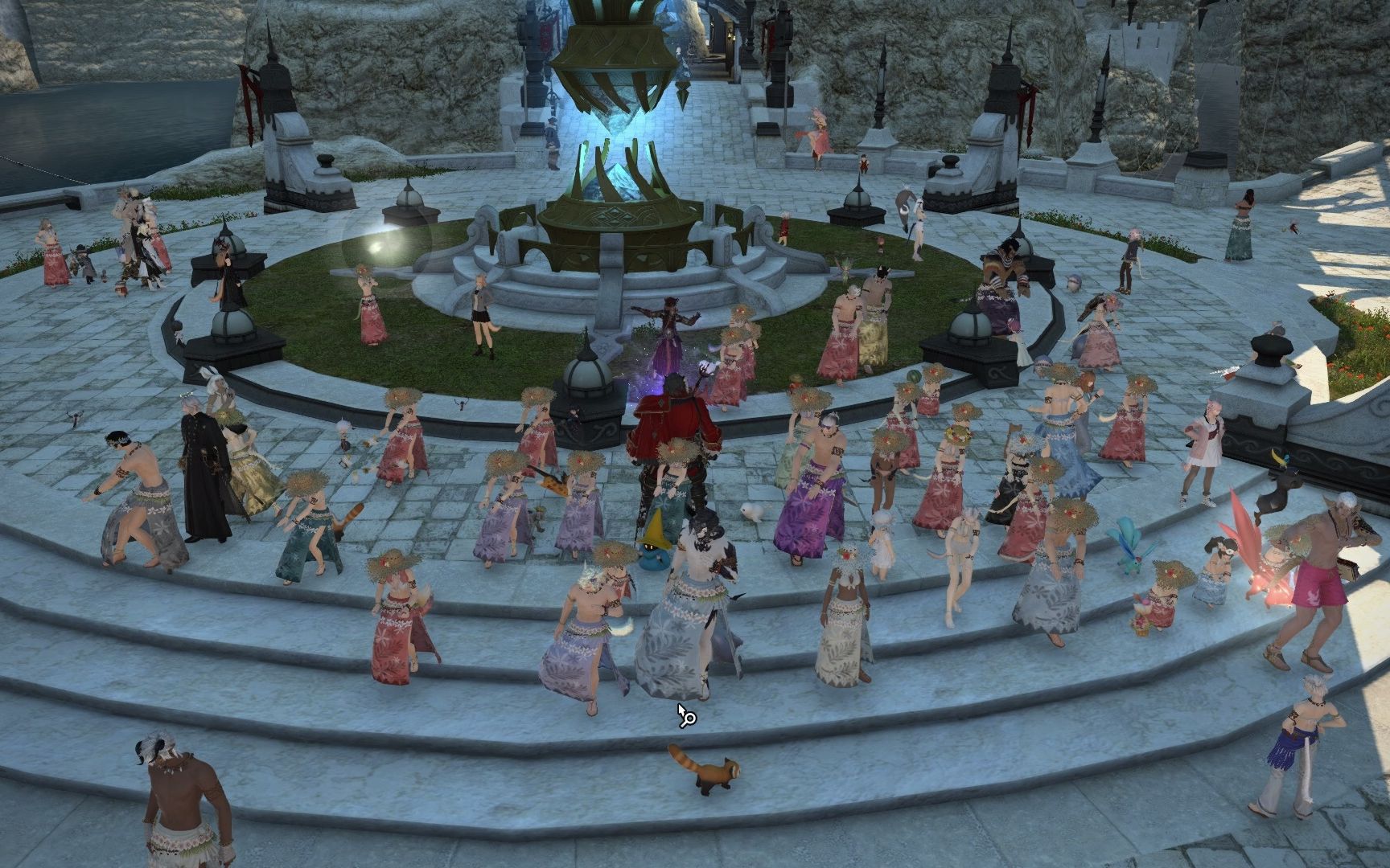 论你游玩家是多没事干——莫古力区梦羽宝境海都挂机跳舞_哔哩哔哩