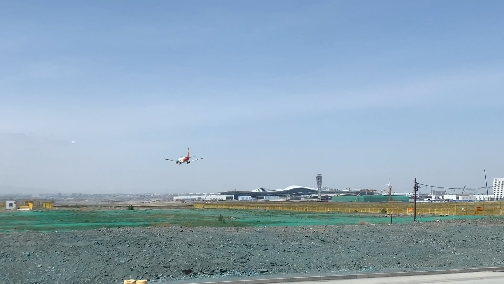 5月20日乌鲁木齐地窝堡机场拍机